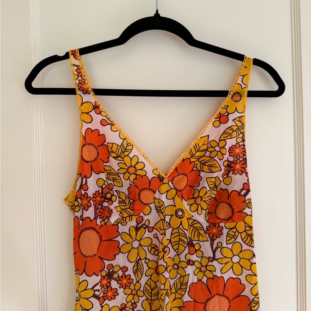 Vintage 70s Floral Nightgown - Picture 7 of 11